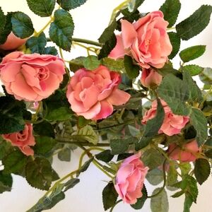 78" long rose garland